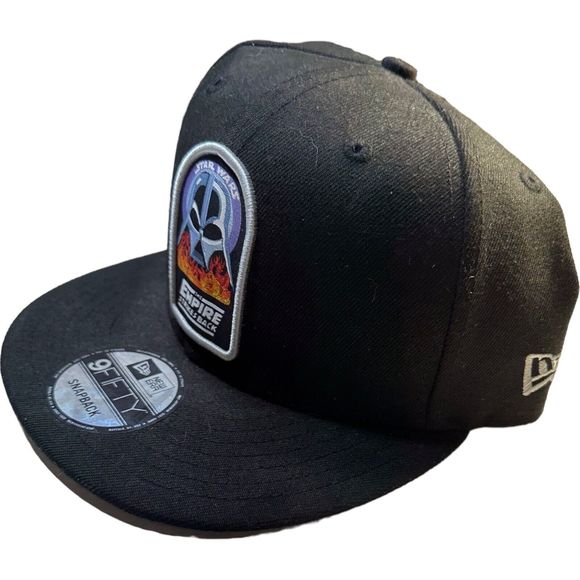 Star Wars New Era 59FIFTY The Empire Strikes Back Black SnapBack Hat Cap New - Picture 6 of 10